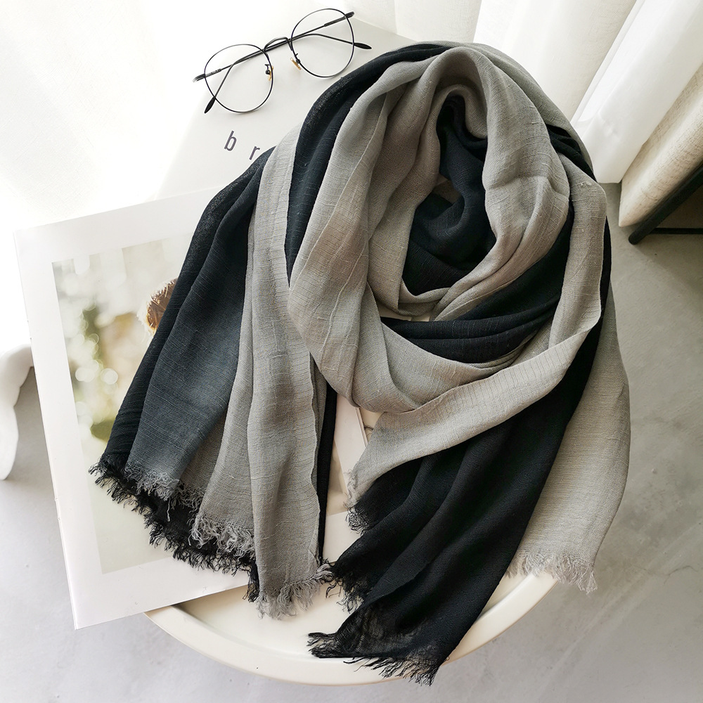 Bandana Cotton - Japanese Style Unisex Cotton Linen Scarf