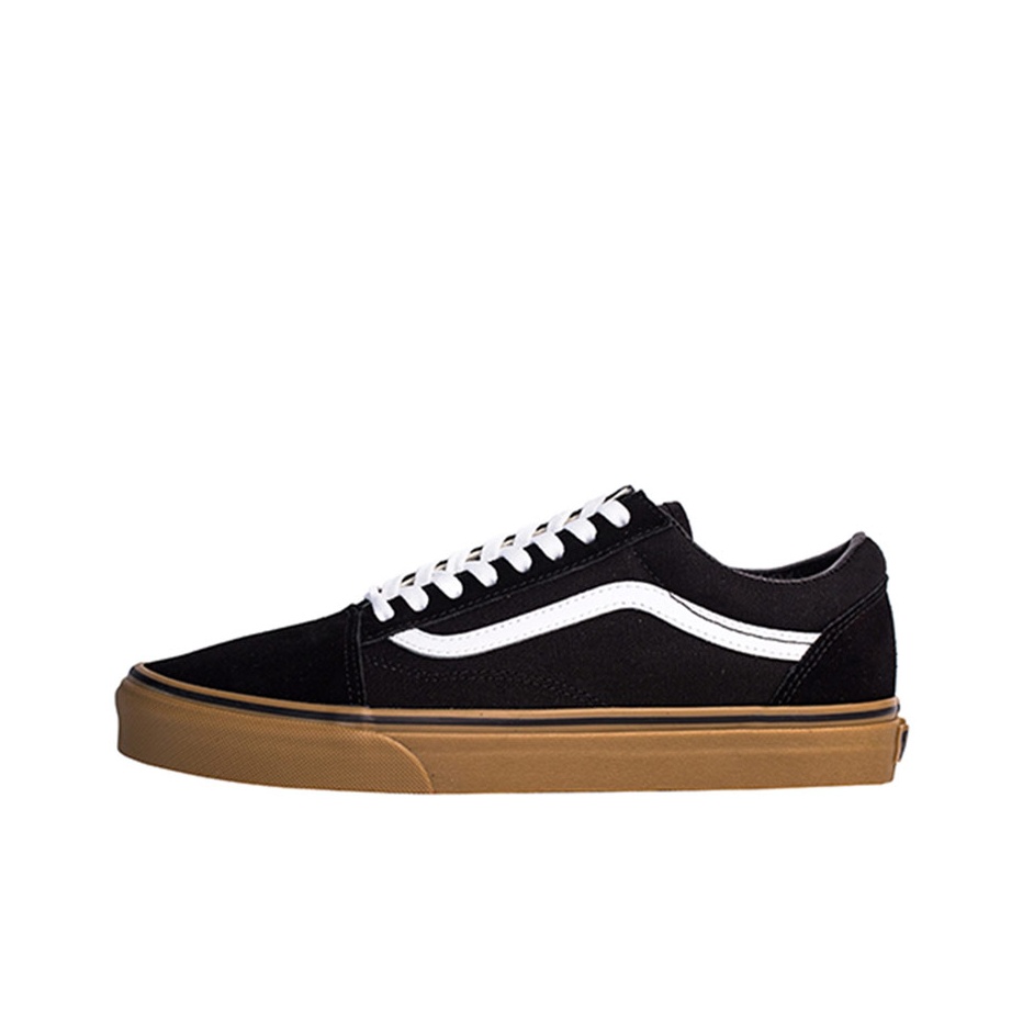 Vans Old Skool Black Gum Leath - Vans Shoes Old Skool 评论和价格