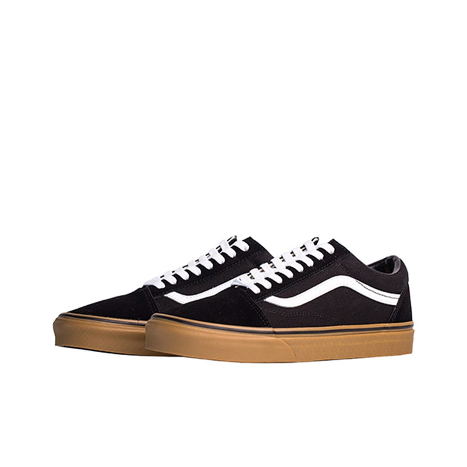 Vans Old Skool Black Gum Leath - Vans Shoes Old Skool 评论和价格